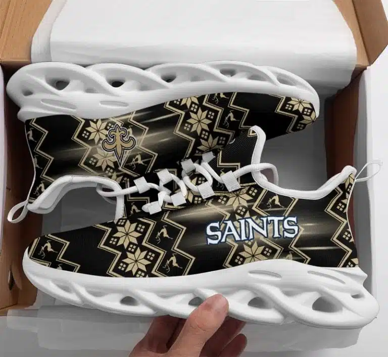 New Orleans Saints Clunky Sneakers ER76 - Image 2