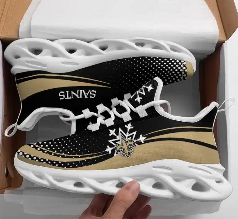 New Orleans Saints Clunky Sneakers WL57 - Image 2