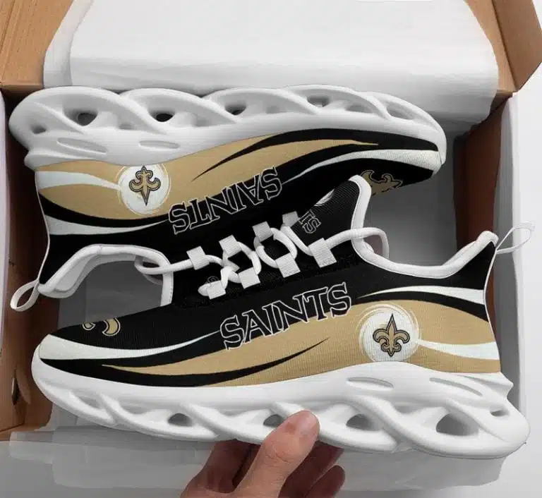 New Orleans Saints Clunky Sneakers JR76 - Image 2