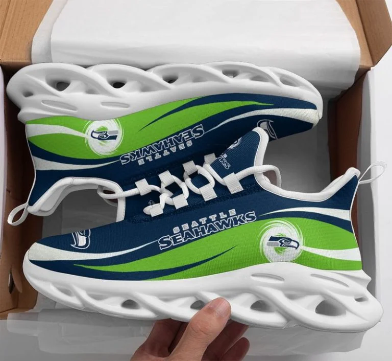 Seattle Seahawks Clunky Sneakers PT76 - Image 2