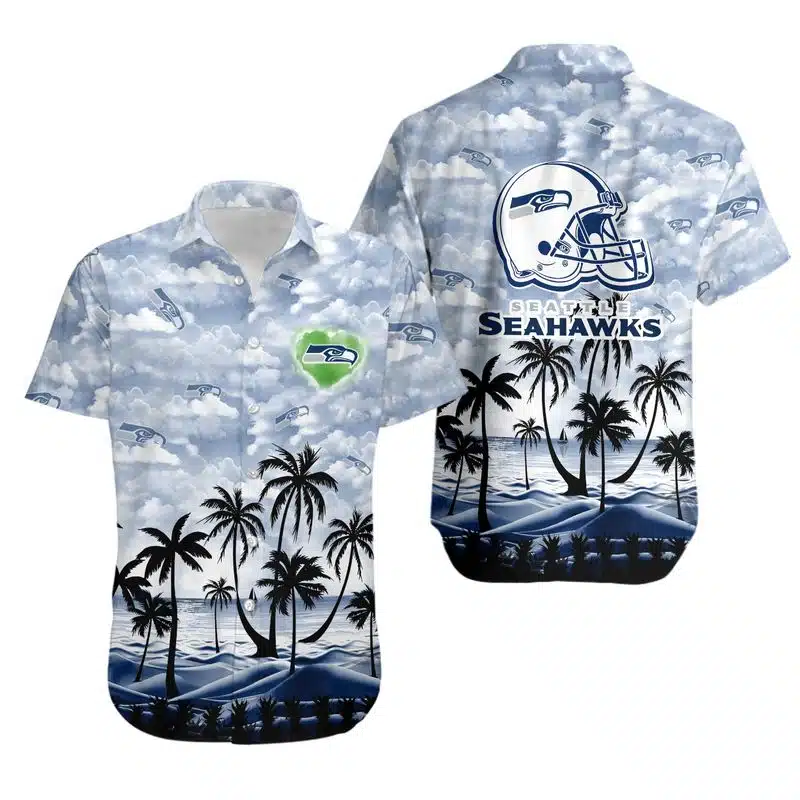 Seattle Seahawks Button-Up Shirt UD73