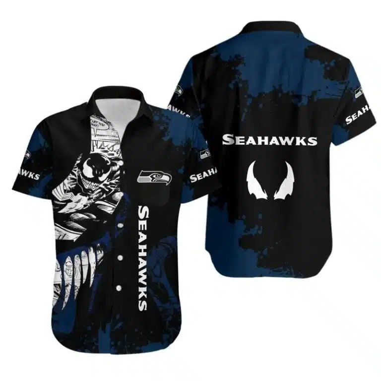 Seattle Seahawks Button-Up Shirt YW23