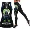 Seattle Seahawks Women's Hollow Out Tank Top + Legging OG14
