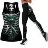 Seattle Seahawks Women's Hollow Out Tank Top + Legging RY24