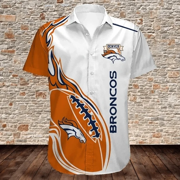 Denver Broncos Button-Up Shirt RX24