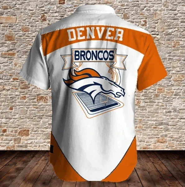 Denver Broncos Button-Up Shirt RX24 - Image 2