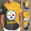 Pittsburgh Steelers Button-Up Shirt JD71