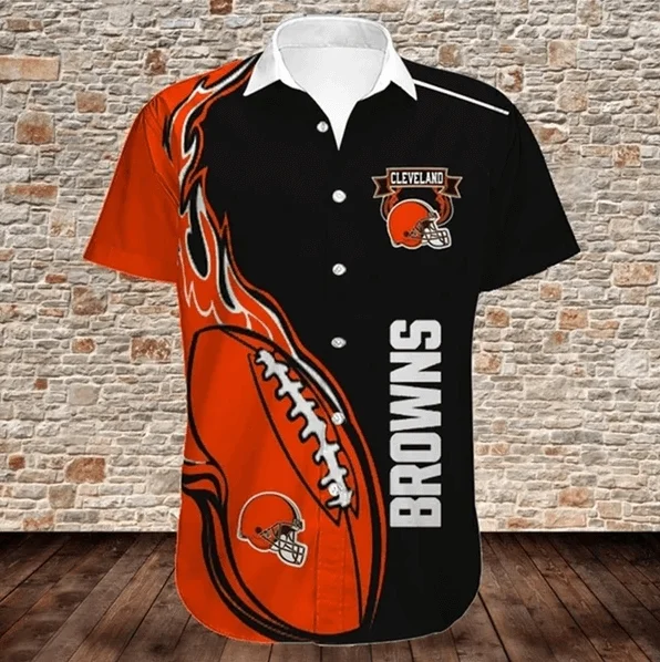 Cleveland Browns Button-Up Shirt  VH27
