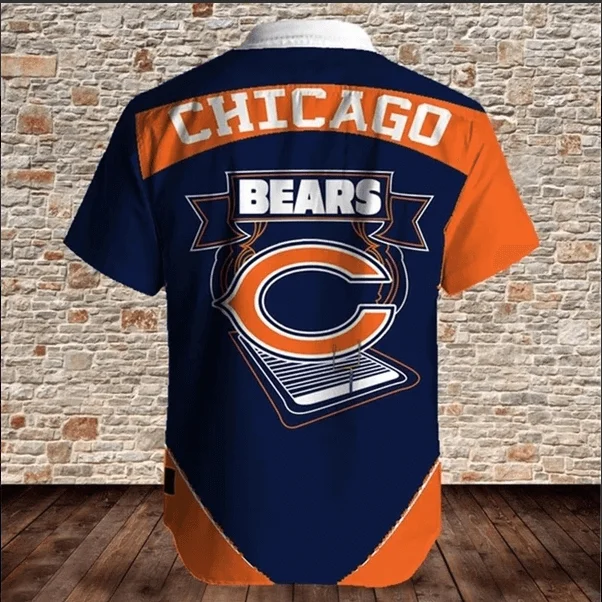 Chicago Bears Button-Up Shirt TD31 - Image 2