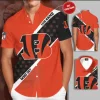 Cincinnati Bengals Button-Up Shirt WK32