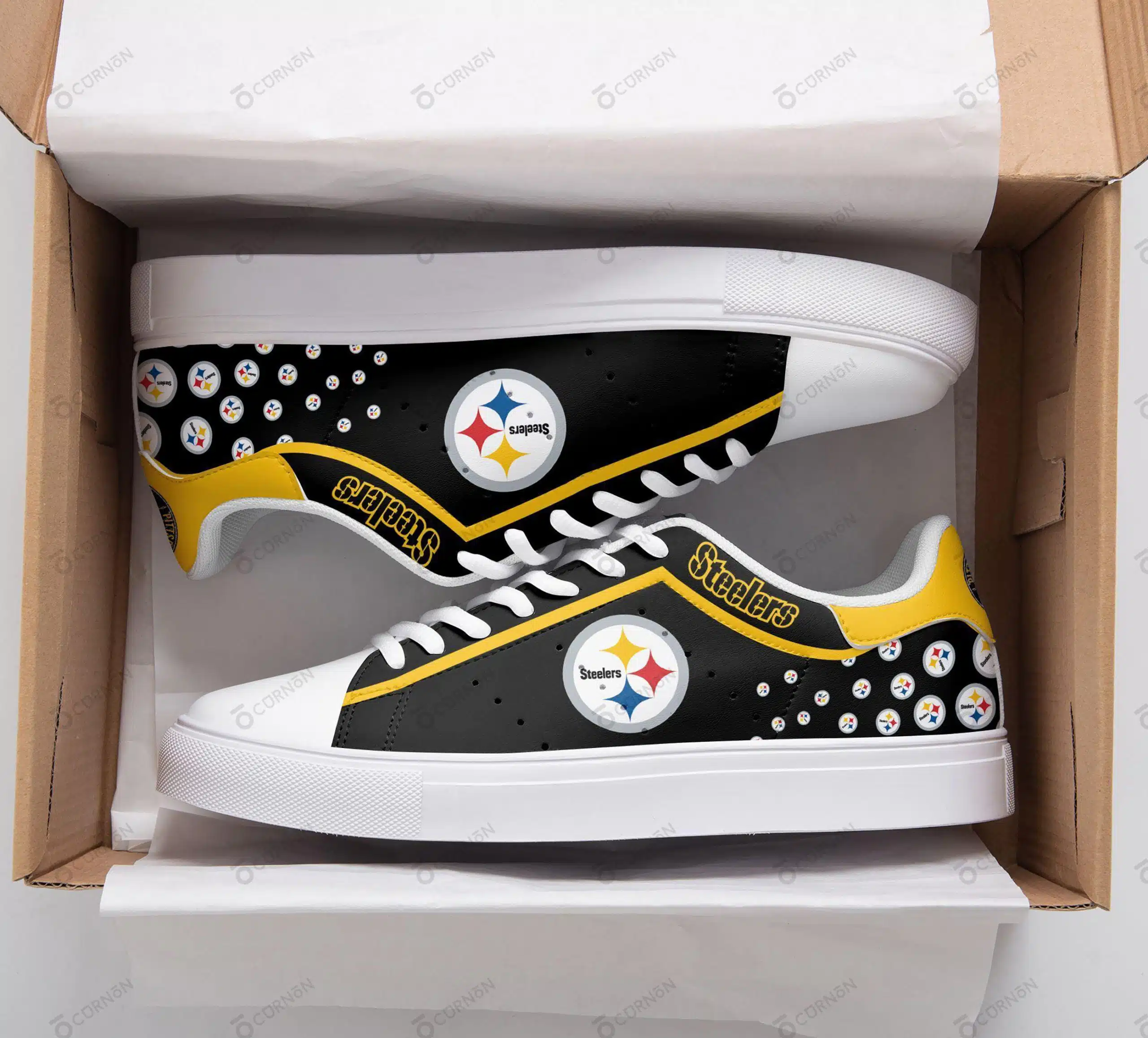 Pittsburgh Steelers Stan Smith Shoe HT71