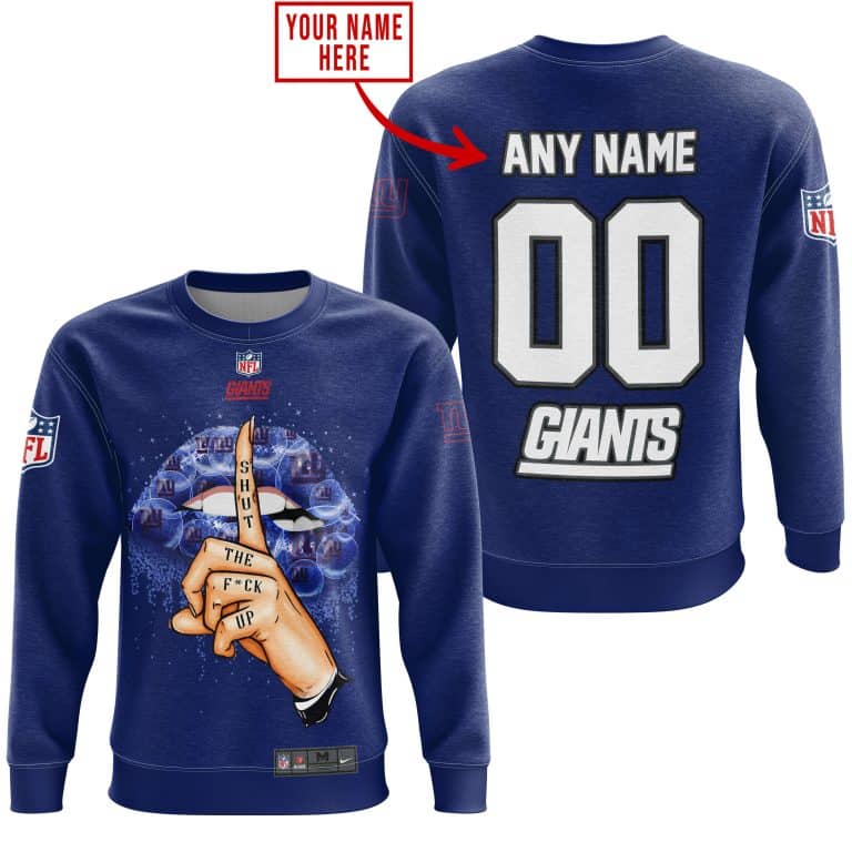 Shut The Fck Up | New York Giants | Custom Your Name - Image 4