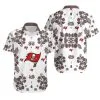 Combo Tampa Bay Buccaneers Button-Up Shirt & Men Shorts GU47