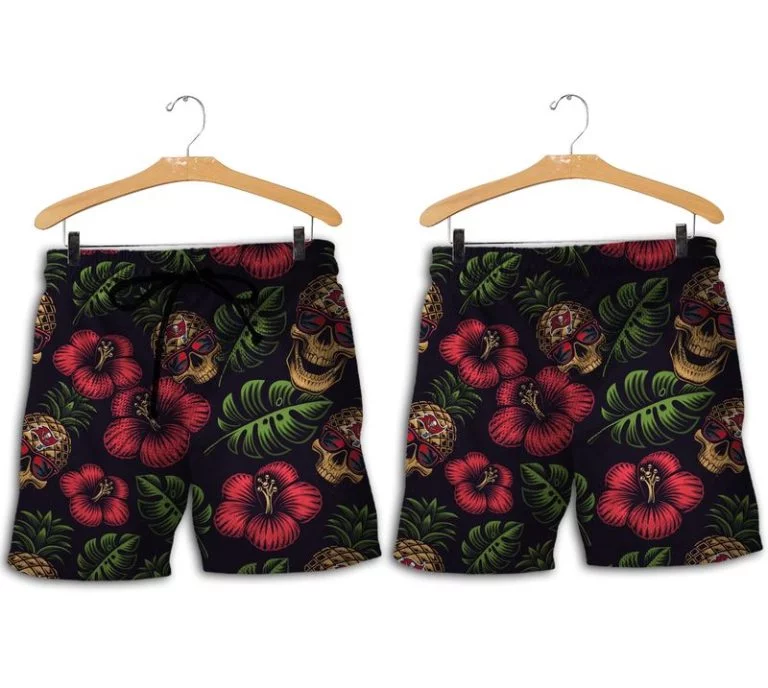 Combo Tampa Bay Buccaneers Button-Up Shirt & Men Shorts KE83 - Image 2
