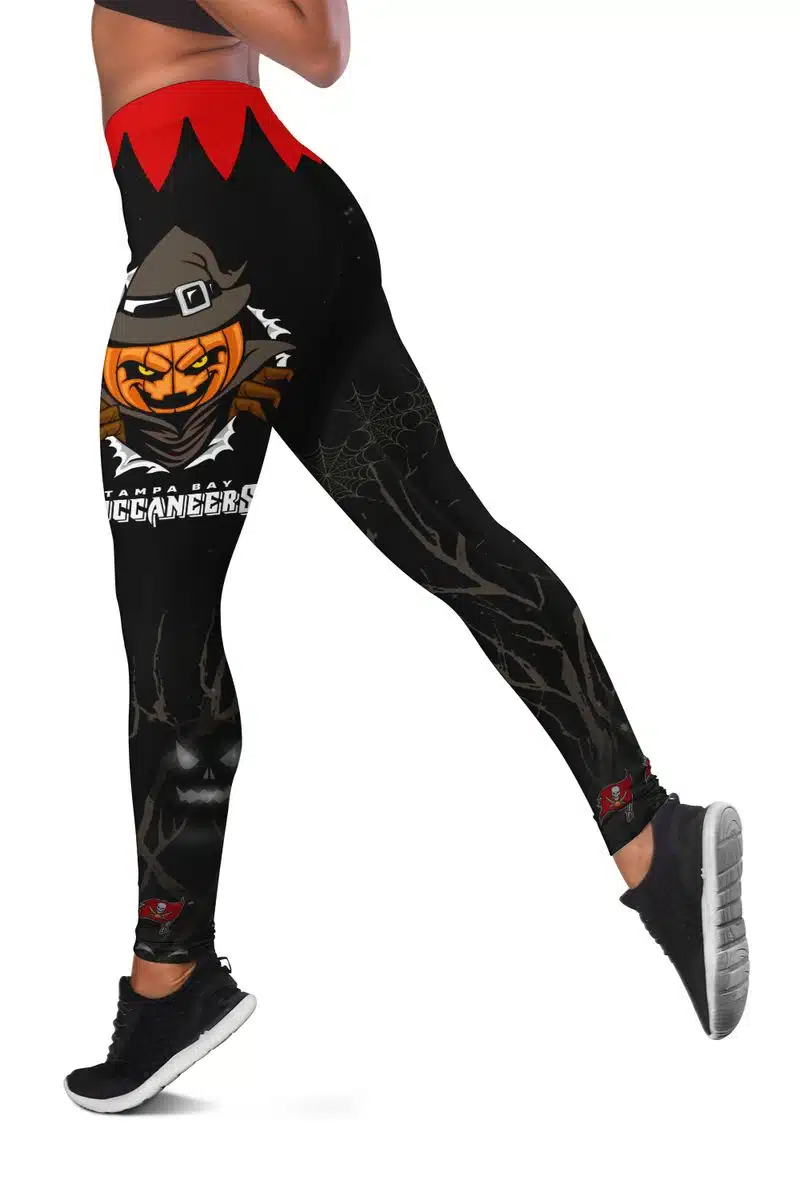 Tampa Bay Buccaneers Women's Hollow Out Tank Top + Legging RK81 - Image 3