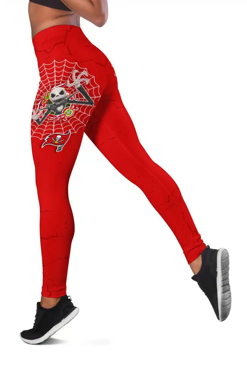 Tampa Bay Buccaneers Women's Hollow Out Tank Top + Legging WU24 - Image 3