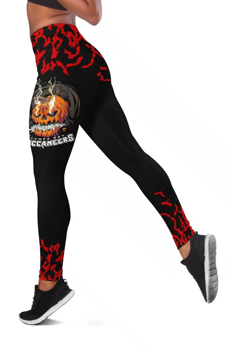 Tampa Bay Buccaneers Women's Hollow Out Tank Top + Legging WK43 - Image 3