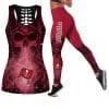 Tampa Bay Buccaneers Women's Hollow Out Tank Top + Legging EU58