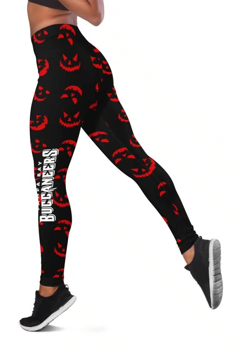 Tampa Bay Buccaneers Women's Hollow Out Tank Top + Legging UR93 - Image 3