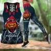 Houston Texans Women's Hollow Out Tank Top + Legging KY23