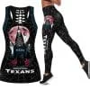 Houston Texans Women's Hollow Out Tank Top + Legging KC21