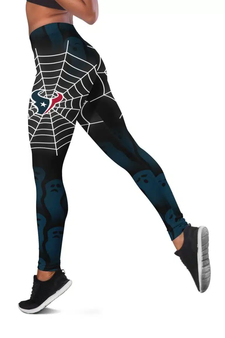 Houston Texans Women's Hollow Out Tank Top + Legging VL24 - Image 3