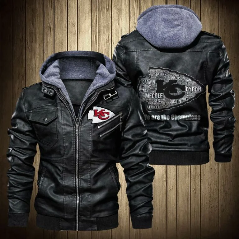 Kansas City Chiefs Leather Jacket TJ27