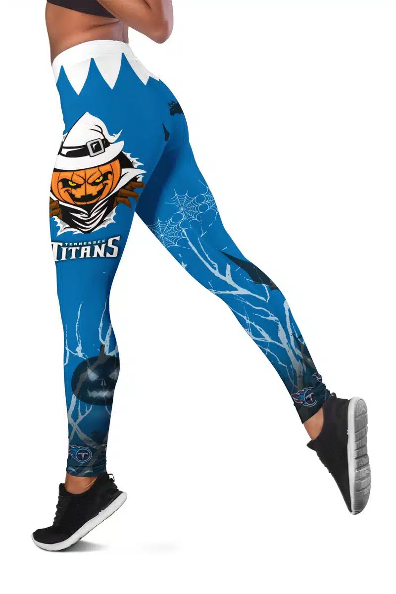 Tennessee Titans Women's Hollow Out Tank Top + Legging KD58 - Image 3