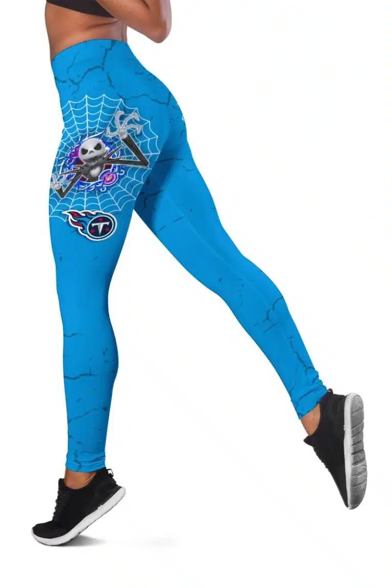 Tennessee Titans Women's Hollow Out Tank Top + Legging KG56 - Image 3