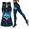 Tennessee Titans Women's Hollow Out Tank Top + Legging AB54