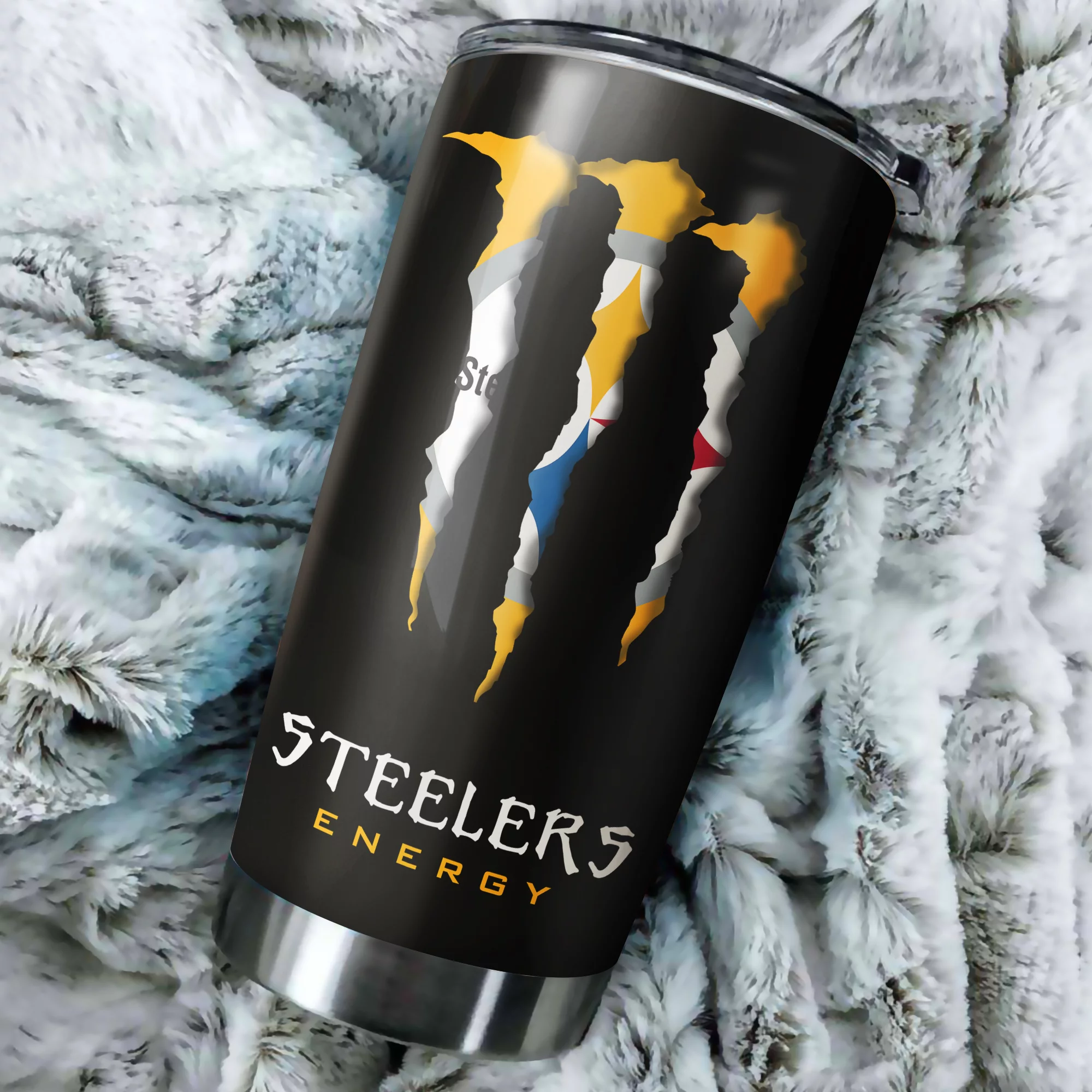 Personalized Pittsburgh Steelers Tumbler Cup - Image 5
