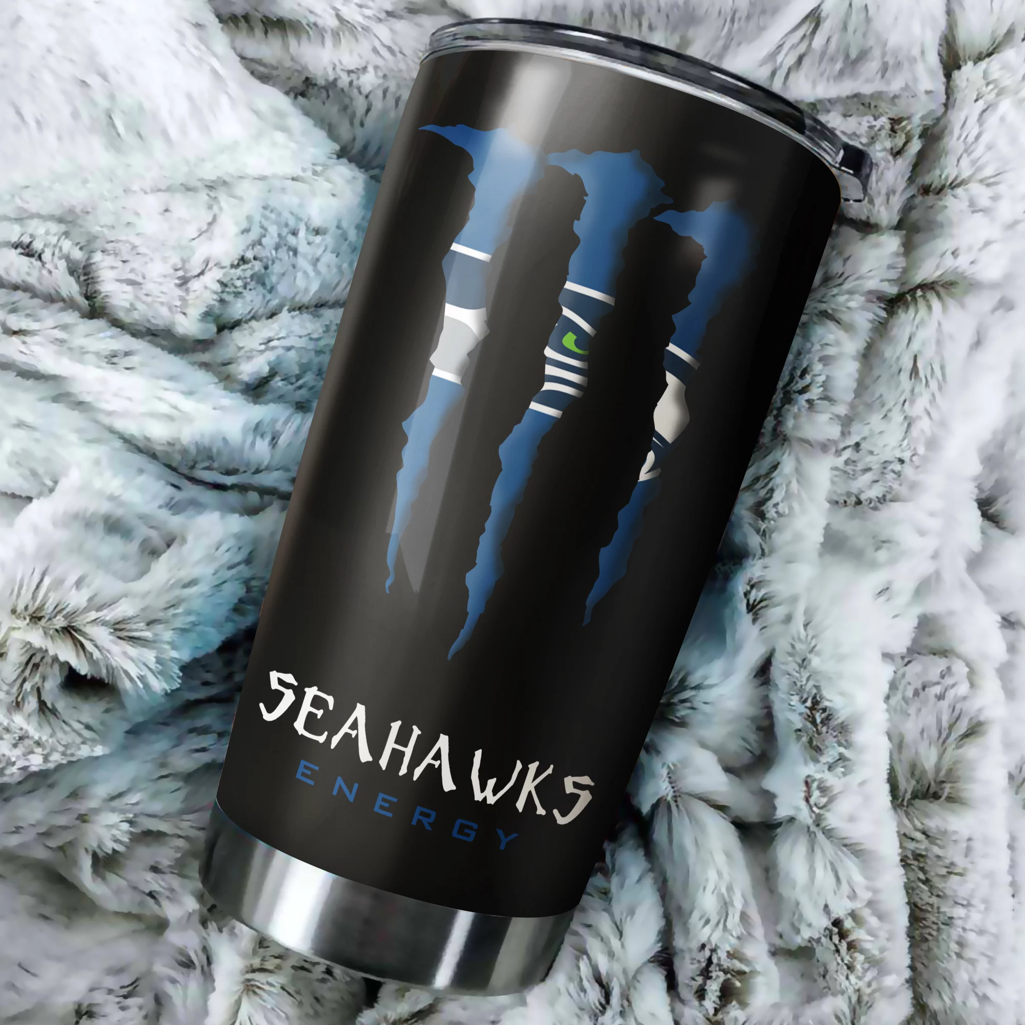 ΝFL29-Limited Personalized Seattle Seahawks Tumbler Cup 20OZ & 30OZ - Image 5