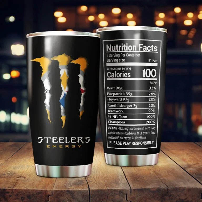 ΝFL25-Limited Pittsburgh Steelers Tumbler Cup 20oz & 30oz