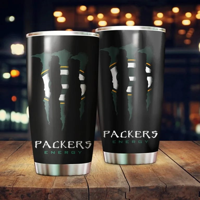ΝFL12-Limited Green Bay Packers Skinny Tumbler Cup 20oz & 30oz