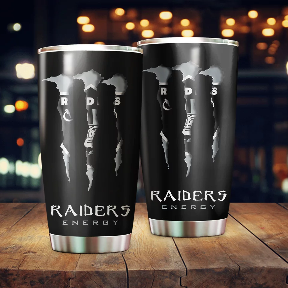 Νfl23-Limited Raiders Tumbler Cup 20oz & 30oz