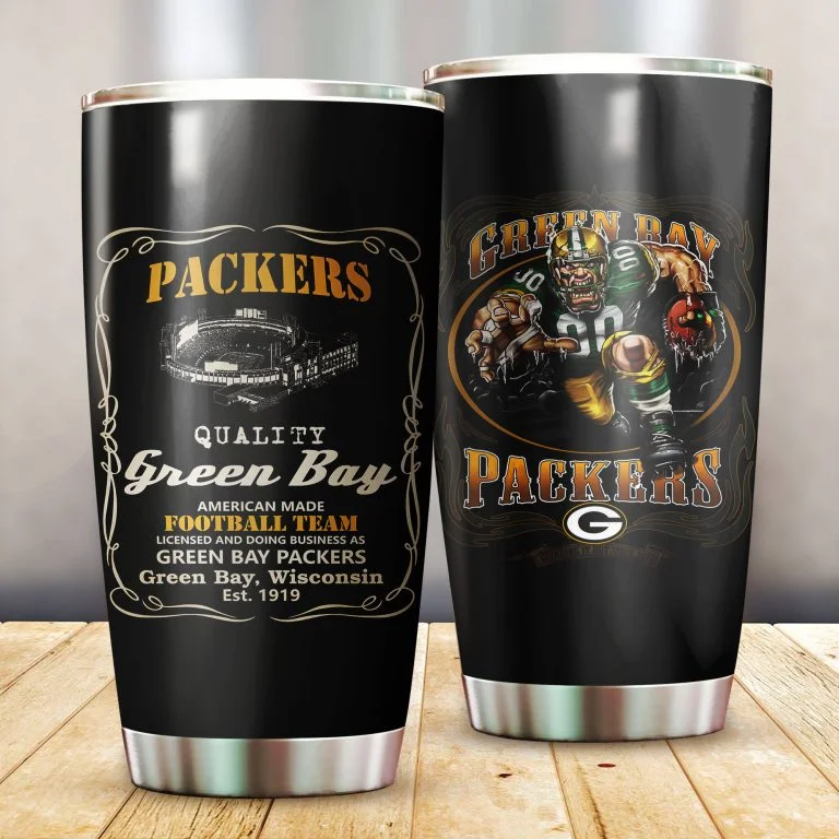 ΝFL12-Limited Green Bay Packers Tumbler Cup 20oz & 30oz 2