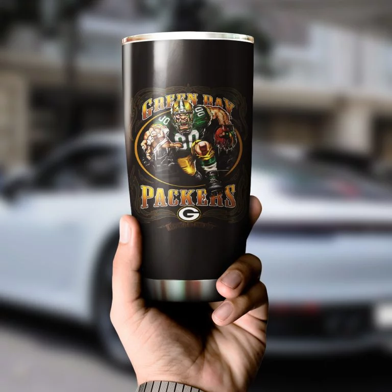 ΝFL12-Limited Green Bay Packers Tumbler Cup 20oz & 30oz 2 - Image 4