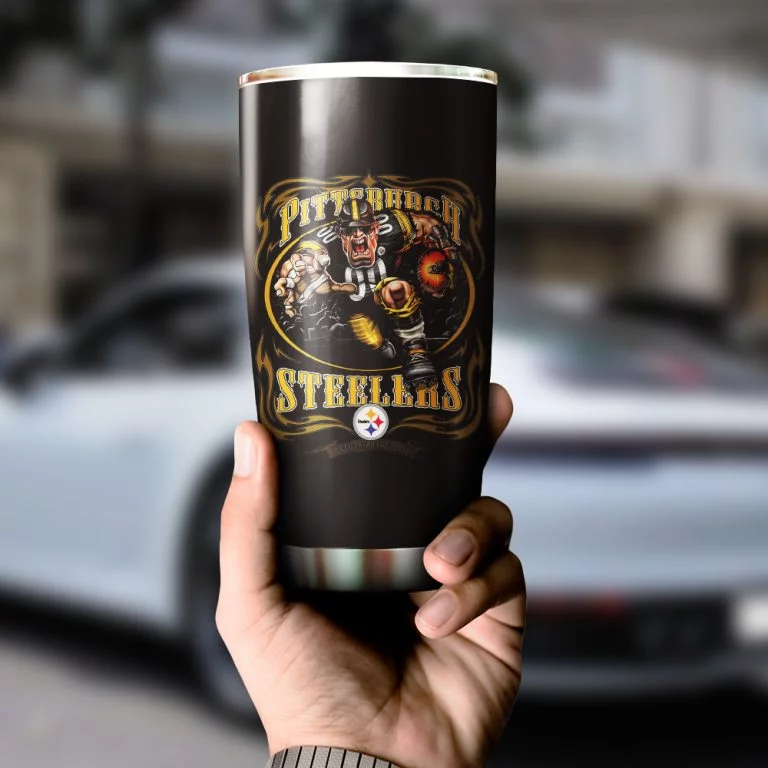 ΝFL25-Limited Pittsburgh Steelers Tumbler Cup 20oz & 30oz - Image 4