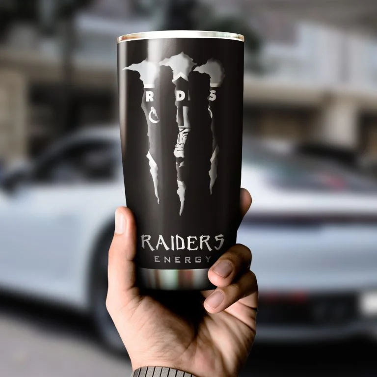 Νfl23-Limited Raiders Tumbler Cup 20oz & 30oz - Image 4