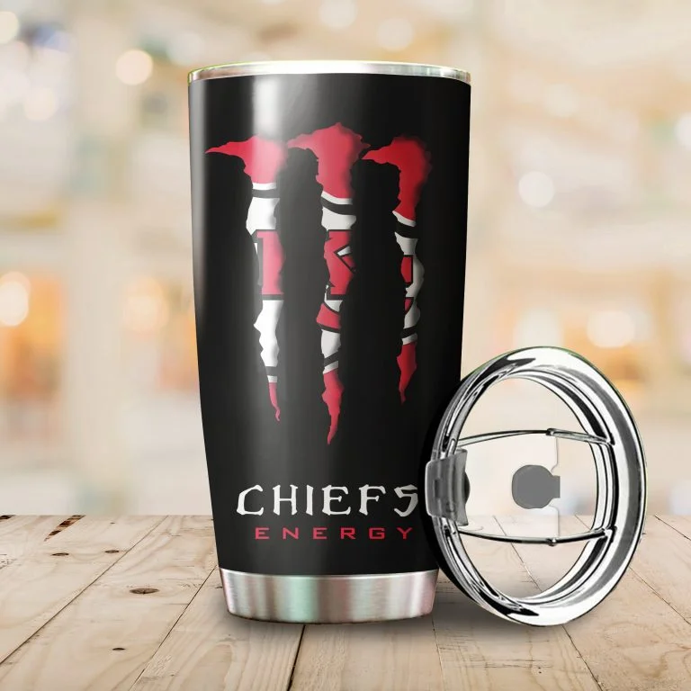 Personalized Kansas City Chiefs Tumbler Cup - Image 2