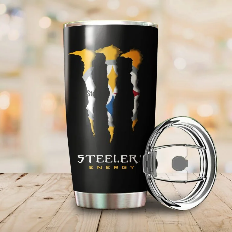 ΝFL25-Limited Pittsburgh Steelers Tumbler Cup 20oz & 30oz - Image 2