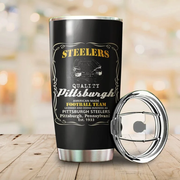 ΝFL25-Limited Pittsburgh Steelers Tumbler Cup 20oz & 30oz - Image 2
