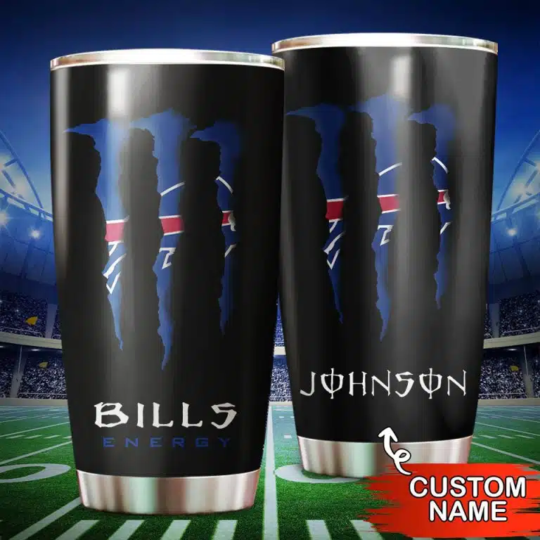Limited Personalized Buffalo Bills Tumbler Cup 20oz & 30oz