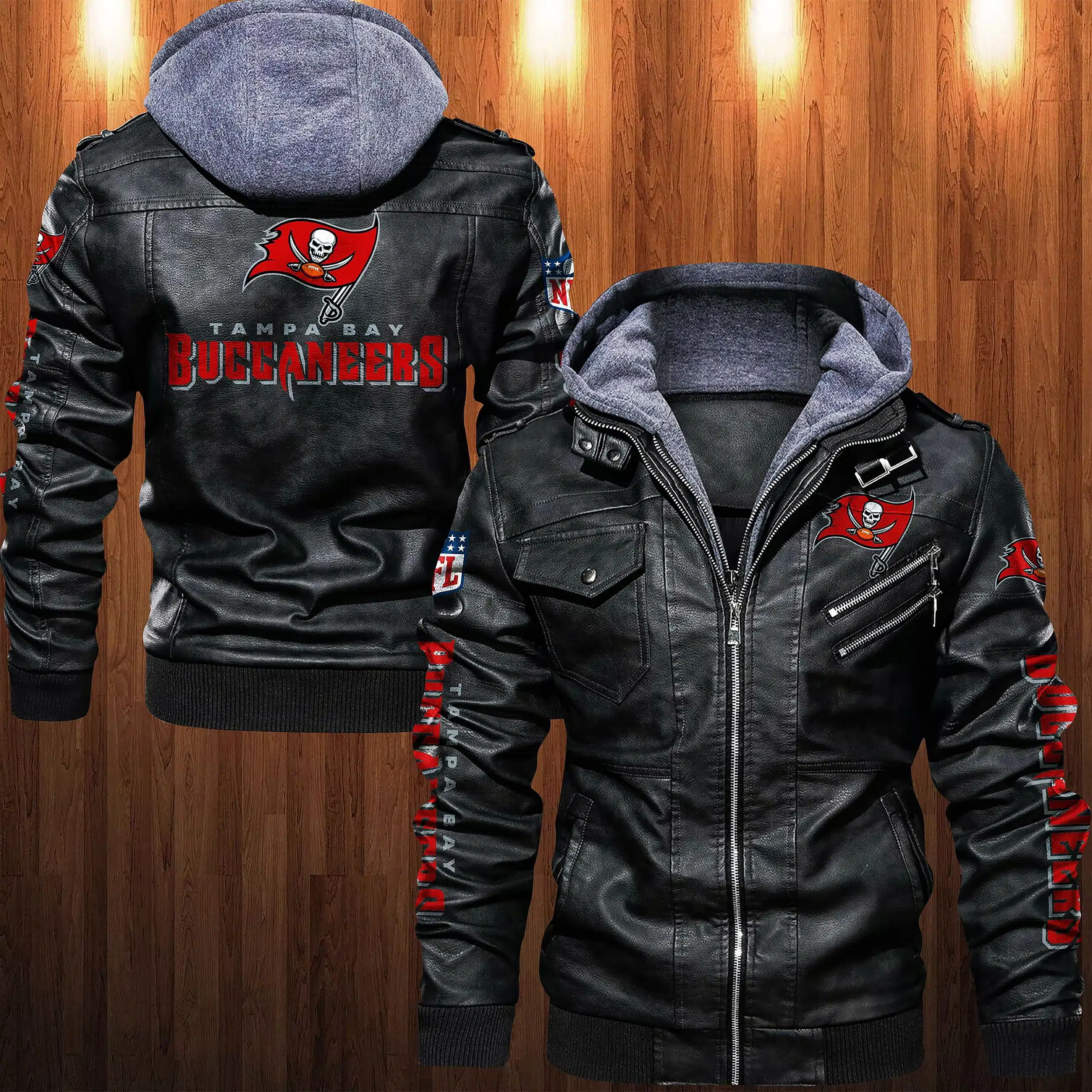 Tampa Bay Buccaneers Leather Jacket UE37