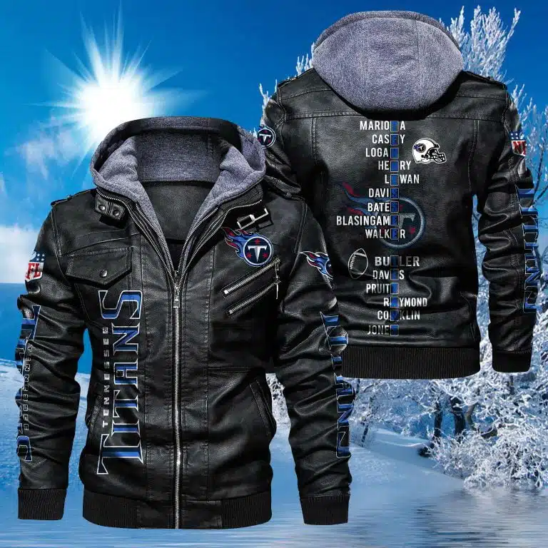 Tennessee Titans Leather Jacket GN41