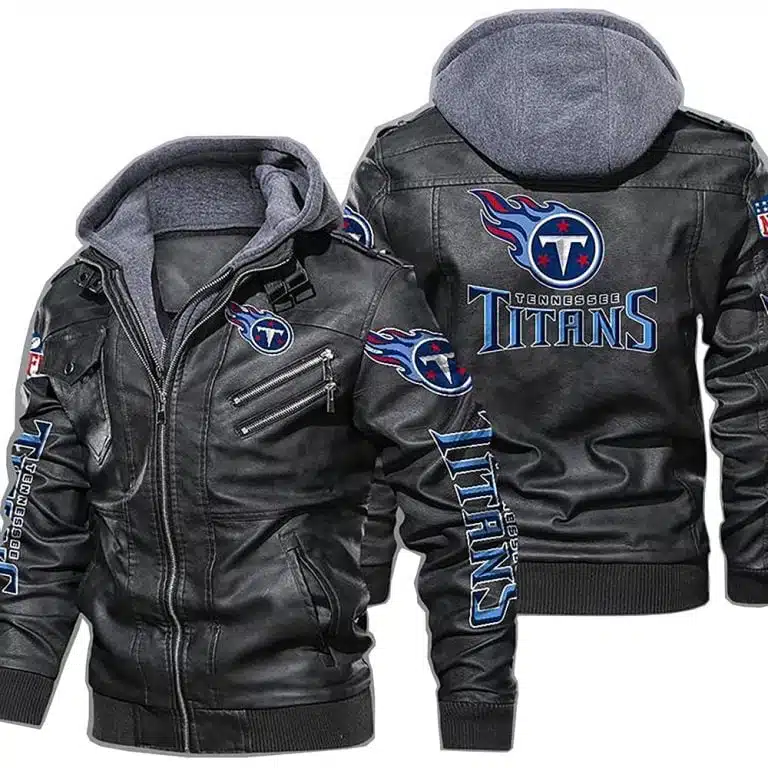 Tennessee Titans Leather Jacket MC86