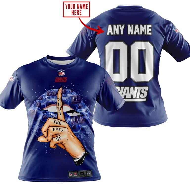 Shut The Fck Up | New York Giants | Custom Your Name - Image 5