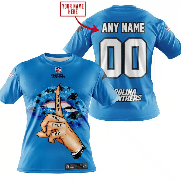 Shut The Fck Up | Carolina Panthers | Custom Your Name - Image 6