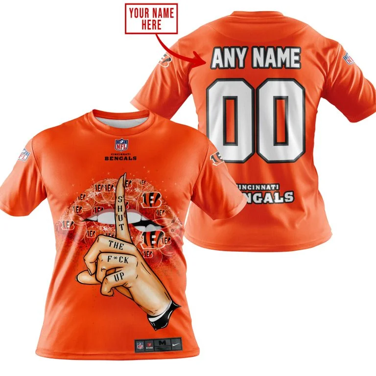 Shut The Fck Up | Cincinnati Bengals | Custom Your Name - Image 6