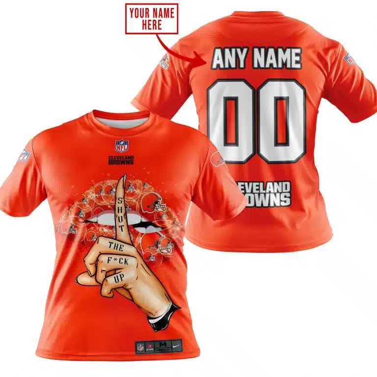 Shut The FCK Up | Cleveland Browns | Custom Your Name - Image 6